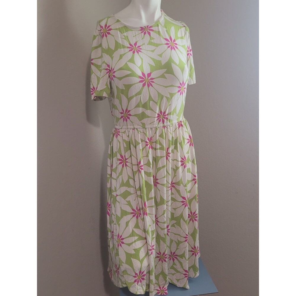 Modcloth Medium dress ensemble observation pleated stretch flower print